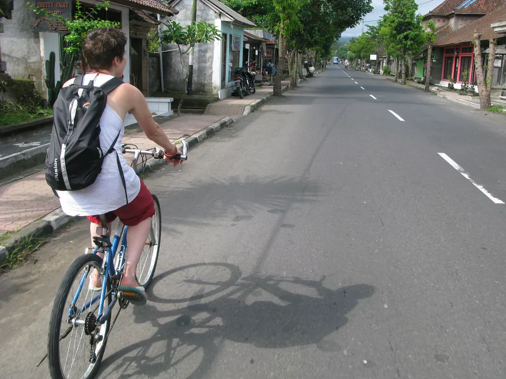 Biking Bali