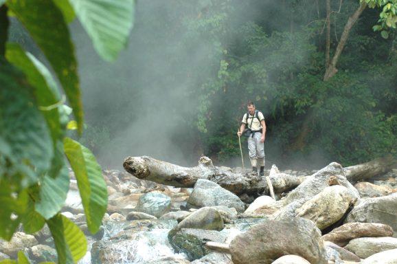 Im Gunung Leuser Nationalpark auf der Insel Sumatra leben noch sehr viele wilde Tiere unter anderem die Orang-Utans.